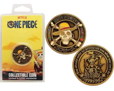Figurine One Piece limited edition coin